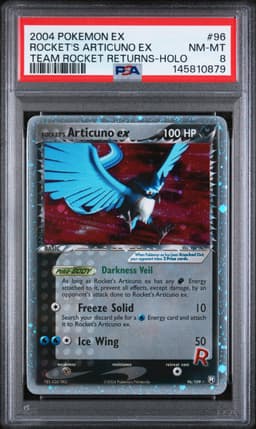#96 ROCKET'S ARTICUNO EX-HOLO
