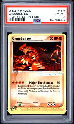 #002 GROUDON EX