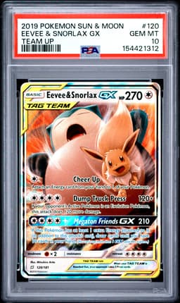 #120 EEVEE & SNORLAX GX
