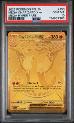 #130 MEGA CHARIZARD X EX