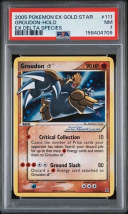 #111 GROUDON-HOLO