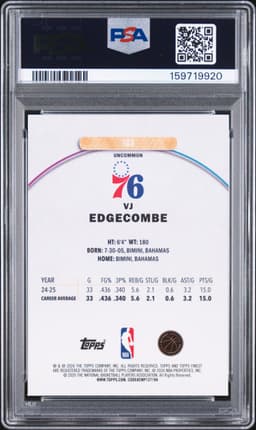 #103 VJ EDGECOMBE