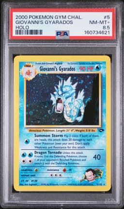 #5 GIOVANNI'S GYARADOS