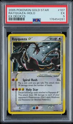 #107 RAYQUAZA-HOLO