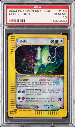 #145 CELEBI-HOLO