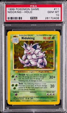 #11 NIDOKING-HOLO