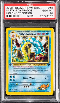 #13 MISTY'S GYARADOS