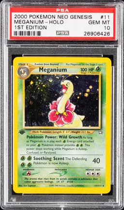 #11 MEGANIUM-HOLO