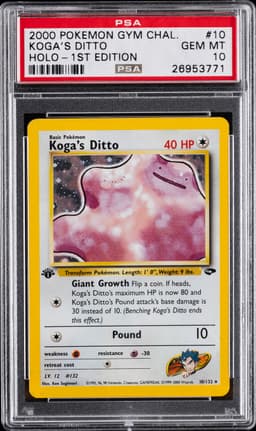#10 KOGA'S DITTO