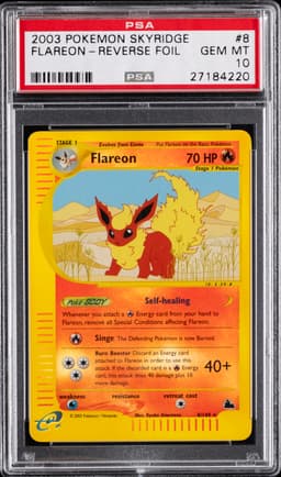 #8 FLAREON-REVERSE FOIL
