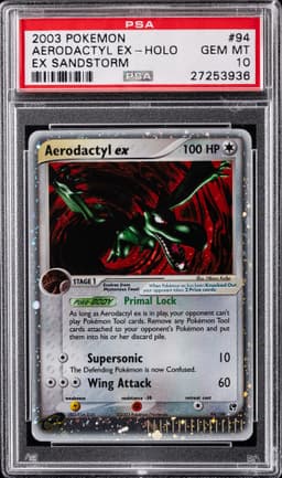 #94 AERODACTYL EX-HOLO