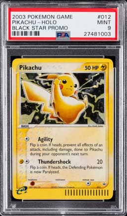 #012 PIKACHU-HOLO