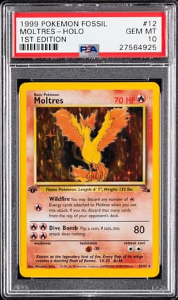 #12 MOLTRES-HOLO