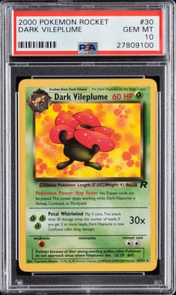 #30 DARK VILEPLUME