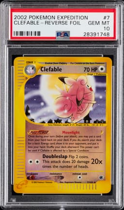 #7 CLEFABLE-REVERSE FOIL