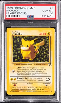 #1 PIKACHU