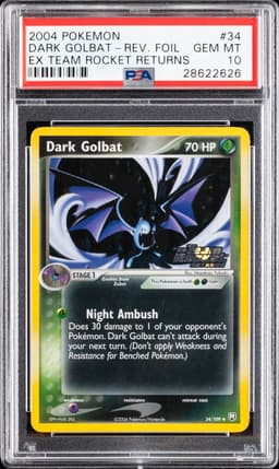 #34 DARK GOLBAT-REVERSE FOIL