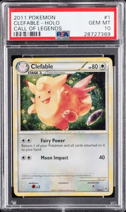 #1 CLEFABLE-HOLO