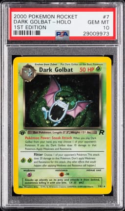 #7 DARK GOLBAT-HOLO