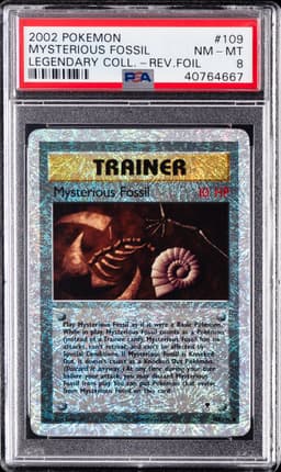#109 MYSTERIOUS FOSSIL-REVERSE FOIL