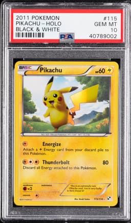 #115 PIKACHU-HOLO