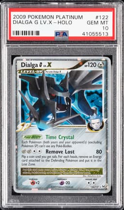 #122 DIALGA G LV.X-HOLO