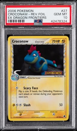 #27 CROCONAW-REVERSE FOIL