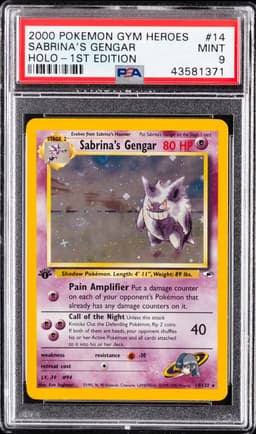 #14 SABRINA'S GENGAR