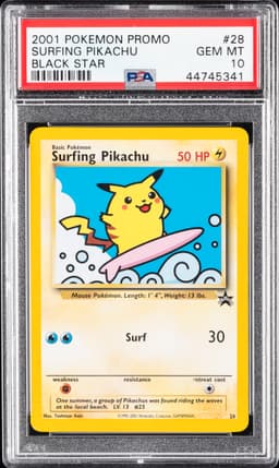 #28 SURFING PIKACHU