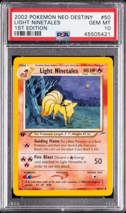 #50 LIGHT NINETALES