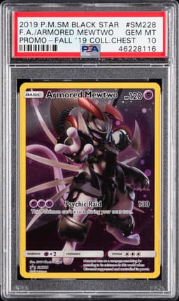 #SM228 FULL ART/ARMORED MEWTWO