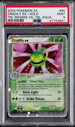 #90 CRADILY EX-HOLO