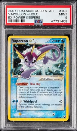 #102 VAPOREON-HOLO