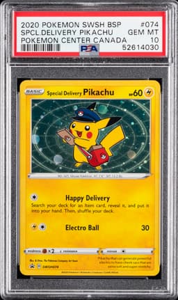 #074 SPECIAL DELIVERY PIKACHU-HOLO