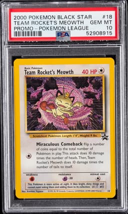 #18 TEAM ROCKET'S MEOWTH