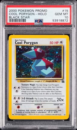 #15 COOL PORYGON-HOLO