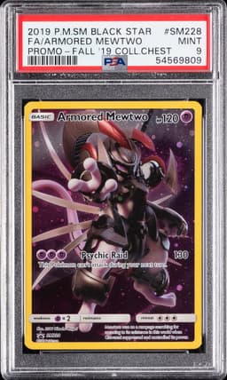 #SM228 FULL ART/ARMORED MEWTWO