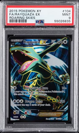 #104 FULL ART/RAYQUAZA EX