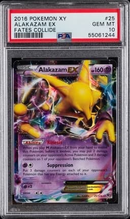 #25 ALAKAZAM EX
