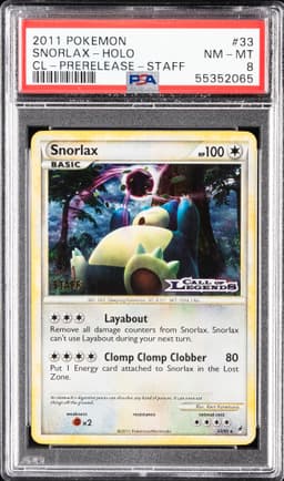 #33 SNORLAX-HOLO