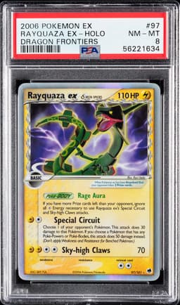 #97 RAYQUAZA EX-HOLO
