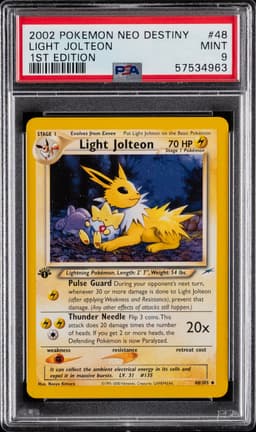 #48 LIGHT JOLTEON