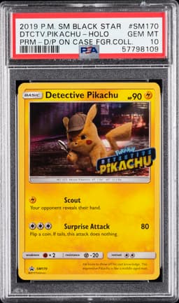 #SM170 DETECTIVE PIKACHU-HOLO