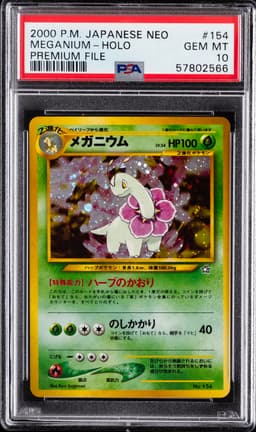 #154 MEGANIUM-HOLO
