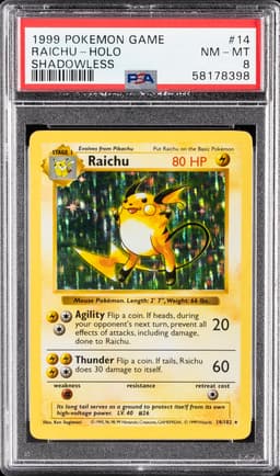 #14 RAICHU-HOLO