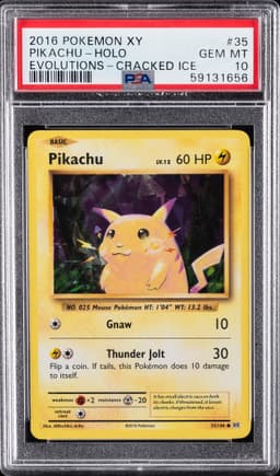 #35 PIKACHU-HOLO