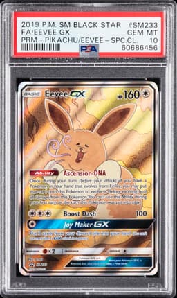 #SM233 FULL ART/EEVEE GX