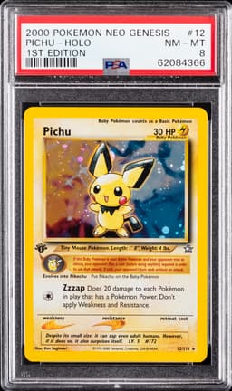 #12 PICHU-HOLO