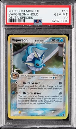 #18 VAPOREON-HOLO