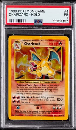 #4 CHARIZARD-HOLO